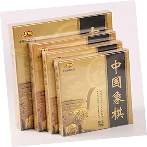 CLISPEED 2pcs Travel Toy Wooden Toys Travel Chess Board Xiangqi Chinese Chess Wooden Board Game Travel Toys Early Learning Game 3D Funny Chess High-end Chinese Chess Checkerboard Bamboo Set 4 CLISPEED 2pcs Travel Toy Wooden Toys Travel Chess Board Xiangqi Chinese Chess Wooden Board Game Travel Toys Early Learning Game 3D Funny Chess High-end Chinese Chess Checkerboard Bamboo Set - Image 4