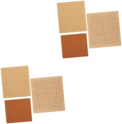 Alasum 12 Pcs Go Board Kids Travel Toys Travel Set Mini Toys For Kids Foldable Chessboards Classic Leather Travel Chess Set Go Chessboard Board Games Portable Go Board Child Dual Purpose -Classic Board Game Shop 41ubrGixh3L. AC