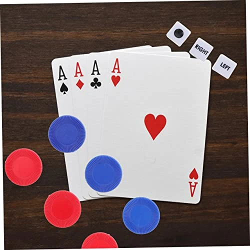 HOLIDYOYO Dice Game Chip 2 Sets Game Dice For Women Classic Center Right Dice Game Dice Set Right Left Center Game Dice Cool Gadgets For Teens Dice Games For Dice Games For Families Chip 3 HOLIDYOYO Dice Game Chip 2 Sets Game Dice For Women Classic Center Right Dice Game Dice Set Right Left Center Game Dice Cool Gadgets For Teens Dice Games For Dice Games For Families Chip - Image 3