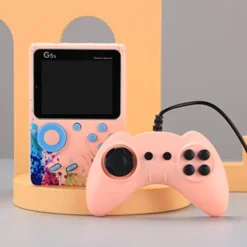 GENERIC Handheld Game Machine ,3-inch Large Screen 500 In One Handheld Computer Nostalgic Classic Children's Puzzle Toy Game Machine Big Screen,Gifts For Chrismas (Pink) -Classic Board Game Shop 41usd7Inx2L