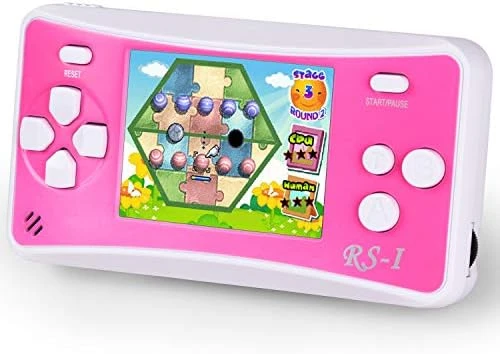 Portable Handheld Games For Kids 2.5" LCD Screen Game TV Output Arcade Gaming Player System Built In 182 Classic Retro Video Games Birthday For Your Boys Girls (Blue) 8 Portable Handheld Games For Kids 2.5" LCD Screen Game TV Output Arcade Gaming Player System Built In 182 Classic Retro Video Games Birthday For Your Boys Girls (Blue) - Image 8