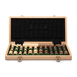 Children's Wooden Chess Adult Portable Chess Game Travel Chess Set Puzzle Interactive Toy Friends Holiday Best Gifts Board Games -Classic Board Game Shop 41yRqhwhshL