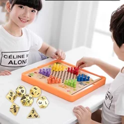 Sturdy Eco-friendly Board Game Dice, Metal Dice, Party Favors For Activity Casino Theme Toy Gifts(Imitation Gold) -Classic Board Game Shop 5103iMx26cL