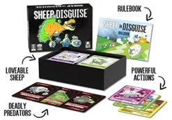 Sheep In Disguise : The Original Core Game, Card Game Packed Full Of Sheep, 2 To 6 Players, 20 To 45 Minute Play Time, For Ages 10 And Up 13 Sheep In Disguise : The Original Core Game, Card Game Packed Full Of Sheep, 2 To 6 Players, 20 To 45 Minute Play Time, For Ages 10 And Up -Classic Board Game Shop 511iHI4upyL