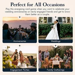 Live Deeply - Engaged Engagement Card Game, Fun Card Games For 4 Or More Players, For Picnics, Engagement Parties And More, Bridal Shower Games, Bridal Or Engagement Gift, 60 Conversation Cards 8 Live Deeply - Engaged Engagement Card Game, Fun Card Games For 4 Or More Players, For Picnics, Engagement Parties And More, Bridal Shower Games, Bridal Or Engagement Gift, 60 Conversation Cards -Classic Board Game Shop 512A88dhhxL