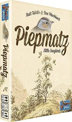 ASMODEE Piepmatz: Little Songbirds Card Game - Fun And Strategic Bird Collecting Game, Family Game For Kids And Adults, Ages 10+, 2-4 Players, 45 Minute Playtime, Made By Lookout Games