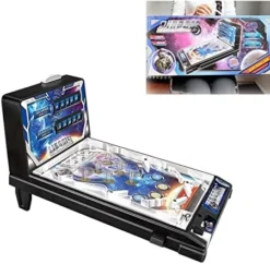 GENERIC Space Pinball Machine PortablePinball Machines Children Ideal Gift Parent-Child Puzzle Pinball Machine, For Home Interactive Puzzle Games Electronic Arcade Toys ( Size : 1pcs ) -Classic Board Game Shop 513rUvWBolL. AC