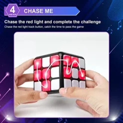 Flashing Cube Electronic Memory & Brain Game, RCPLAGA 7-in-1 Handheld Game For Kids, Smart Music Game Cube For Kids Boys And Girls, Fun Gift Toy For Kids Ages 6-12 Years Old -Classic Board Game Shop 51411bVHLlL