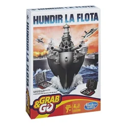 Hasbro Gaming – Sink The Fleet, Travel Game (B09951750) [May Not Be In English] Spanish/Portuguese Version Multicoloured