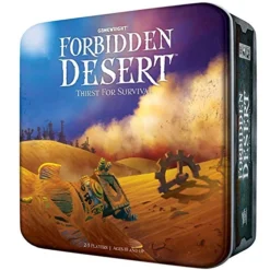Gamewright Forbidden Desert – The Cooperative Strategy Survival Desert Board Game Multi-colored, 5" -Classic Board Game Shop 51761HPM7eL