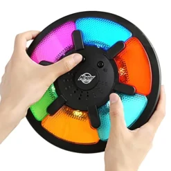 BETTERLINE Light-Up Memory Game With Sounds - Electronic 6 Sequence Handheld Classic Brain Toy For Boys, Girls & Adults, Lightweight, Portable Gift For Kids