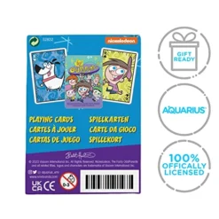 AQUARIUS Nickelodeon Fairly Odd Parents Playing Cards – Fairly Odd Parents Themed Deck Of Cards For Your Favorite Card Games - Officially Licensed Nickelodeon Merchandise & Collectibles -Classic Board Game Shop 517icWSLC6L