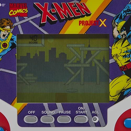 Hasbro Gaming Tiger Electronics Marvel X-Men Project X Electronic LCD Video Game, Retro-Inspired 1-Player Handheld Game, Ages 8 And Up 4 Hasbro Gaming Tiger Electronics Marvel X-Men Project X Electronic LCD Video Game, Retro-Inspired 1-Player Handheld Game, Ages 8 And Up - Image 4