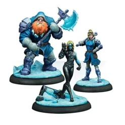 Knight Models Batman Miniature Game: Nora Fries & Reinforcements – 35MM Scale - Unpainted – Ages 14+