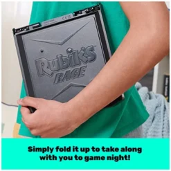 Rubik’s Race, Classic Fast-Paced Strategy Sequence Brain Teaser Travel Board Game Two-Player Speed Solving Face-Off, For Adults & Kids Ages 7 And Up -Classic Board Game Shop 51AGZMxDrkL