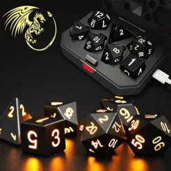 Dungeons And Dragons Dice Set Rechargeable DND Dice With Charging Box For MTG,Role Playing Table Games, RPG Polyhedral Dice Set -Classic Board Game Shop 51ARSF26uCL. AC