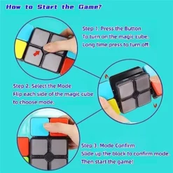 Flipslide Game, Electronic Handheld Game, Electronic Cube, Puzzle Logic Flip Slide Toys,Suitable For Children And Adults Family Fun Games, Gifts. -Classic Board Game Shop 51CLlAwlMxL