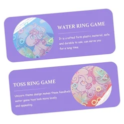 Alasum 12 Pcs Water Ring Toy Toys For Travel Mini Toys For Kids Out Door Toys Plastic Handheld Toss Ring Game Handheld Game Water Game Puzzle Basketball Child Outdoor Essentials -Classic Board Game Shop 51Cx3Dy1wvL
