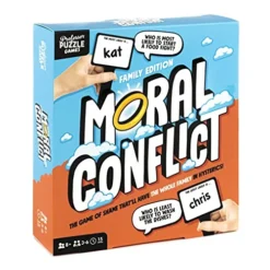 Professor Puzzle Moral Conflict Games - “Most Likely To” Game For The Whole Family - Hilarious Family Game Of Shame.