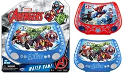 Marvel Classic Handheld Water Game (2 Units Assorted Style) Avengers & Spiderman Styles. Water Ring Arcade Toy Just Add Water. Stress Relief Fidget Toy For Kids And Adults. Game Toy BC-6901-2s
