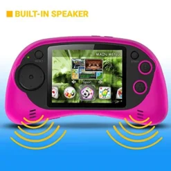 Handheld Portable Digital Screen 200 Preloaded Games , 2.7” Color Display Pink -Classic Board Game Shop 51EJHj1hSzL