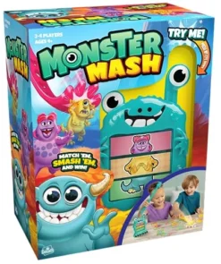 Goliath Monster Mash Game - Fast-Paced Card Game - Be First To Smash The Matching Monster Card, 2-4 Players, Ages 4 And Up