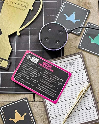 Talking Tables Pub Quiz At Home Kit | Host Your Own Games Night | Adults, After Dinner, Trivia, General Knowledge, Family, Friends, Teams, Questions, Christmas, Birthday, Present 4 Talking Tables Pub Quiz At Home Kit | Host Your Own Games Night | Adults, After Dinner, Trivia, General Knowledge, Family, Friends, Teams, Questions, Christmas, Birthday, Present - Image 4