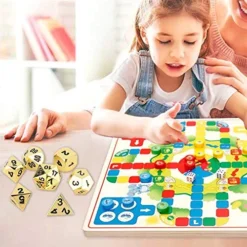 Sturdy Eco-friendly Board Game Dice, Metal Dice, Party Favors For Activity Casino Theme Toy Gifts(Imitation Gold) -Classic Board Game Shop 51HMJDV4ZCL