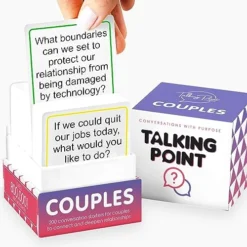 200 Couples Conversation Cards - Enjoy Better Relationships And Deeper Intimacy - Dating Card Game For Adults - Fun Couples Game For Date Night, Valentine Card Games For Couples