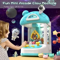 Claw Machine With Lights,Mini Claw Machine Toys,Electric Candy Machine With Toys&Accessories,Arcade Games Machines,Vending Machine,Adjustable Sound And Music,Exciting Play，Birthday Easter Gifts -Classic Board Game Shop 51JrfLvxvyL