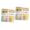 SAFIGLE 2 Sets Chess Flying Toy Kids Travel Toys Wooden Toys For Infants China 2 In 1 Flight Ladder Parent-Child Toy Wooden Beads Chinese Chess Game Set Chess Playing Game Ludo Travel