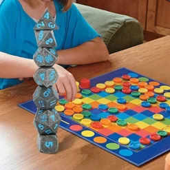 Sturdy Eco-friendly Board Game Dice, Metal Dice, Party Favors For Activity Casino Theme Toy Gifts(Imitation Gold) -Classic Board Game Shop 51KGcFVeqOL