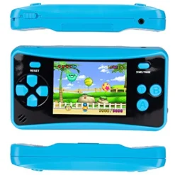 Portable Handheld Games For Kids 2.5" LCD Screen Game TV Output Arcade Gaming Player System Built In 182 Classic Retro Video Games Birthday For Your Boys Girls (Blue) 13 Portable Handheld Games For Kids 2.5" LCD Screen Game TV Output Arcade Gaming Player System Built In 182 Classic Retro Video Games Birthday For Your Boys Girls (Blue) -Classic Board Game Shop 51McfzXxSlL