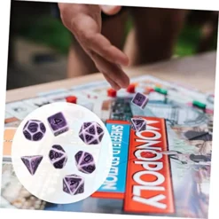Alasum 3 Sets 7pcs Vintage Faceted Dice Pub Dice Toys Number Dice Dice Vintage Toys Role Playing Dice Toys In Bulk Polyhedron Dices Party Supplies Funny Dice Game Props Purple Mini -Classic Board Game Shop 51NX7yA0lSL