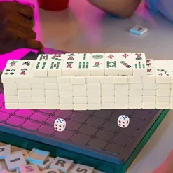 BESPORTBLE Lounge Set Lounge Set Lounge Set Lounge Set Professional Chinese Mahjong Game Set For Chinese Style Game Play Travel Portable 1 Set Mahjong Sets Mahjong Sets Mini Toys Mini Toys -Classic Board Game Shop 51NkJlR7lGL