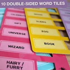 Synapses Games: Match 5, Word Matching Game, FIND Links, Create Connections - 3 Minutes To Create Links For 10 Different Dice Combinations, Interactive Family Fun, Easy Rules, Up To 2-8 Players -Classic Board Game Shop 51ON4FcImcL