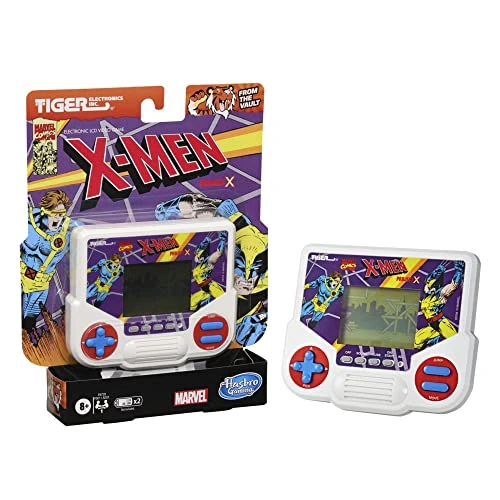 Hasbro Gaming Tiger Electronics Marvel X-Men Project X Electronic LCD Video Game, Retro-Inspired 1-Player Handheld Game, Ages 8 And Up 5 Hasbro Gaming Tiger Electronics Marvel X-Men Project X Electronic LCD Video Game, Retro-Inspired 1-Player Handheld Game, Ages 8 And Up - Image 5