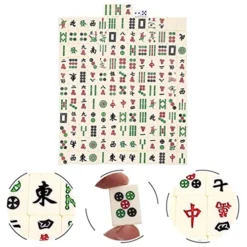 BESPORTBLE Lounge Set Lounge Set Lounge Set Lounge Set Professional Chinese Mahjong Game Set For Chinese Style Game Play Travel Portable 1 Set Mahjong Sets Mahjong Sets Mini Toys Mini Toys -Classic Board Game Shop 51PKKlUFFcL