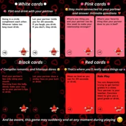 RISKY COUPLES - Super Fun Couples Game For Date Night: 150 Spicy Dares & Questions For Your Partner. Romantic Anniversary & Valentines Gifts. Card Game For Couple -Classic Board Game Shop 51R7tte3bjL