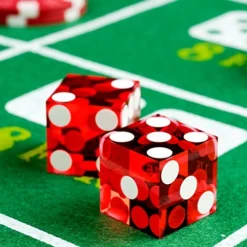 FOMIYES Mini Toys Liars Dice Educational 4Pcs Precision Acrylic Dices 19mm Casino Craps Dice With Razor Edges And Corners Entertainment Dies Set Game Pieces For RPG Poker Cars Suit Car Toys -Classic Board Game Shop 51REPe9KlAL