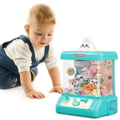 Mersuii Claw Machine For Kids, Mini Vending Machines Arcade Candy Capsule Claw Game Prizes Toy With Sounds And Music Mini Arcade Game Indoor Toy For Boy Girl Gift Ideas -Classic Board Game Shop 51SGzIuwVeL