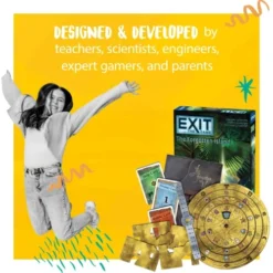 Thames & Kosmos Exit: The Forgotten Island | Exit: The Game - A Kosmos Game | Family-Friendly, Card-Based At-Home Escape Room Experience For 1 To 4 Players, Ages 12+ -Classic Board Game Shop 51SXkcNMBNL