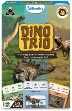 Skillmatics Ultimate Dinosaur Game Box - 3 Family Friendly Games In 1, Perfect For Kids Ages 5 And Up, Great Gift -Classic Board Game Shop 51TzqNHTWqL. AC