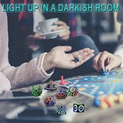 Dungeons And Dragons Dice Set Rechargeable DND Dice With Charging Box For MTG,Role Playing Table Games, RPG Polyhedral Dice Set -Classic Board Game Shop 51V9K3LyzdL