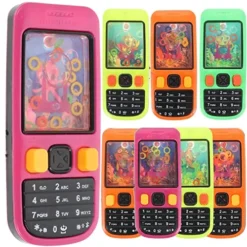 Ipetboom Worlds Smallest 8pcs Handheld Water Game Mini Arcade Water Ring Game Pocket Travel Retro Pastime For Christmas Party Kids And Kids Toys