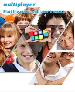 Flipslide Game, Electronic Handheld Game, Electronic Cube, Puzzle Logic Flip Slide Toys,Suitable For Children And Adults Family Fun Games, Gifts. -Classic Board Game Shop 51XIfmpm03L