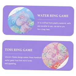 16 Pcs Water Ring Toy Outdoor Playset Outdoor Toy Puzzle Toy Handheld Travel Games Toss Ring Game Handheld Toss Game Water Ring Game Handheld Water Ring Game Handheld Game -Classic Board Game Shop 51YIs3LyQdL
