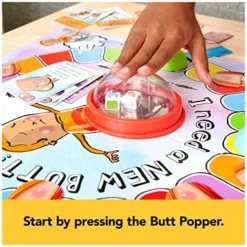 I Need A New Butt! The Game, Based On The Book With Butt Popper And Butt Cheek Tiles Fun Game For Family Game Night, For Kids Ages 5 And Up 8 I Need A New Butt! The Game, Based On The Book With Butt Popper And Butt Cheek Tiles Fun Game For Family Game Night, For Kids Ages 5 And Up -Classic Board Game Shop 51a6r3qQ7fL