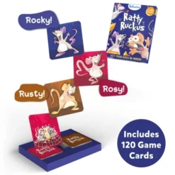 Skillmatics Ratty Ruckus - Fun Family Card Game Of Chaotic Rats, Perfect For Game Night, Gifts For Ages 6 And Up -Classic Board Game Shop 51a7uN0zBHL