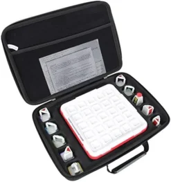 Hermitshell Hard Travel Case For ThinkFun Laser Maze (Class 1) Logic Game And STEM Toy (Case For Laser Maze, Black) -Classic Board Game Shop 51bkNCQZOjL. AC